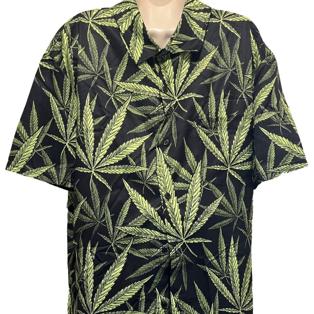 NIP Men's Swim Trunks and Button Down Top Size: Medium